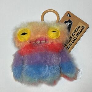 NWT Zuru Fuggler rainbow wide eyed weirdo keyring